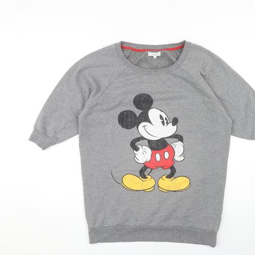 Disney Store Women's Grey Mickey Sweatshirt M