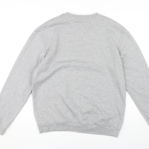 Skinnydip Women's Grey Pullover Sweatshirt L