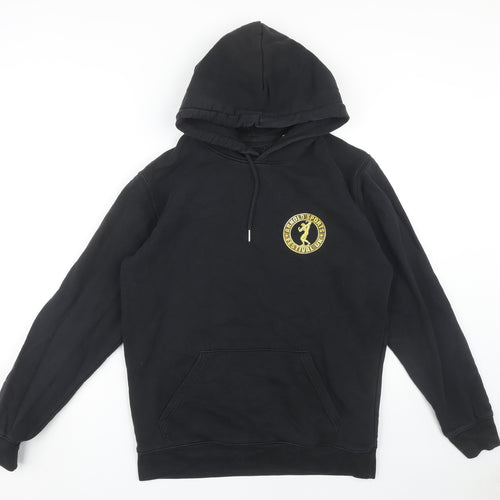 Stanley/Stella Black Hoodie M Unisex Pullover Sport Logo