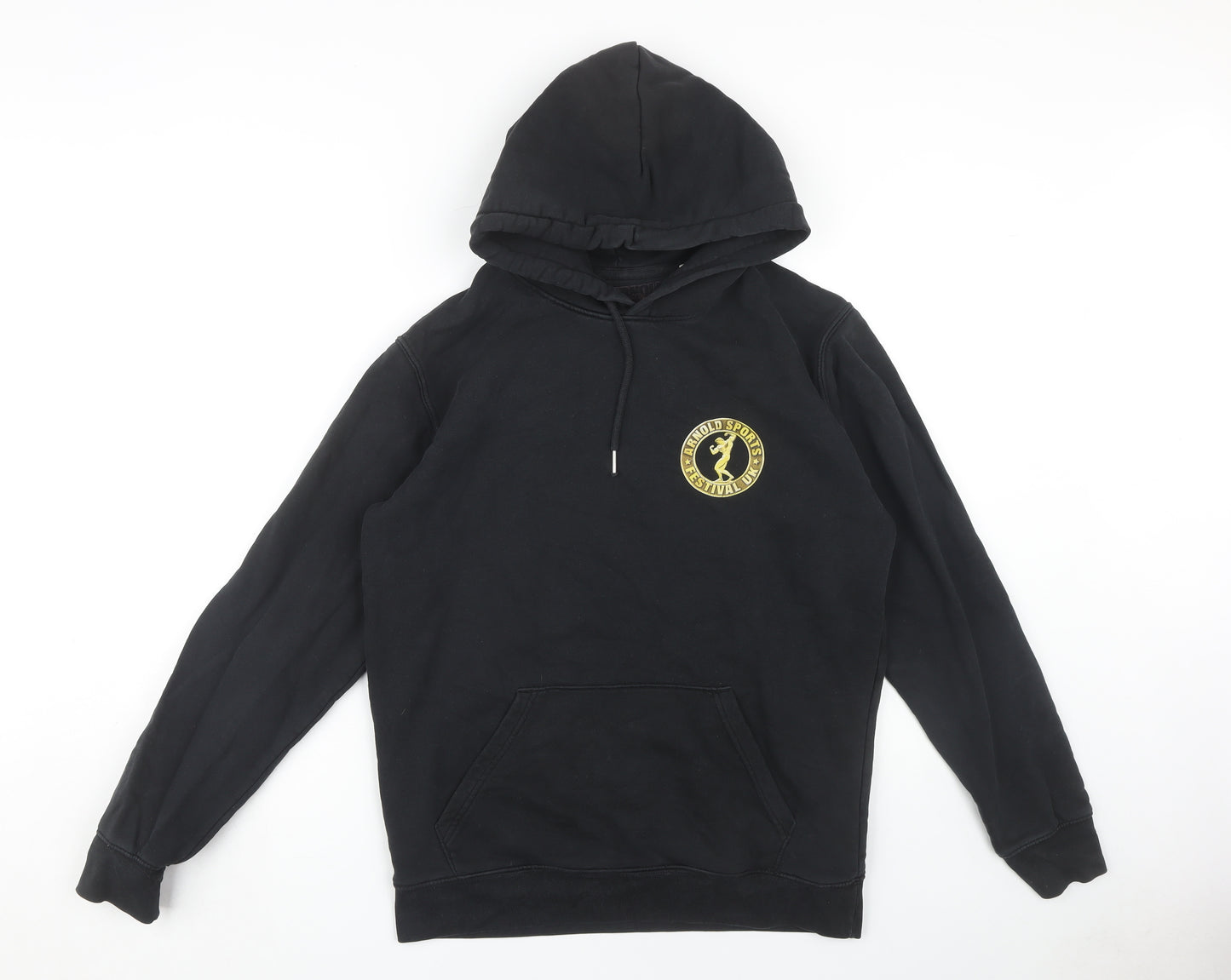 Stanley/Stella Black Hoodie M Unisex Pullover Sport Logo
