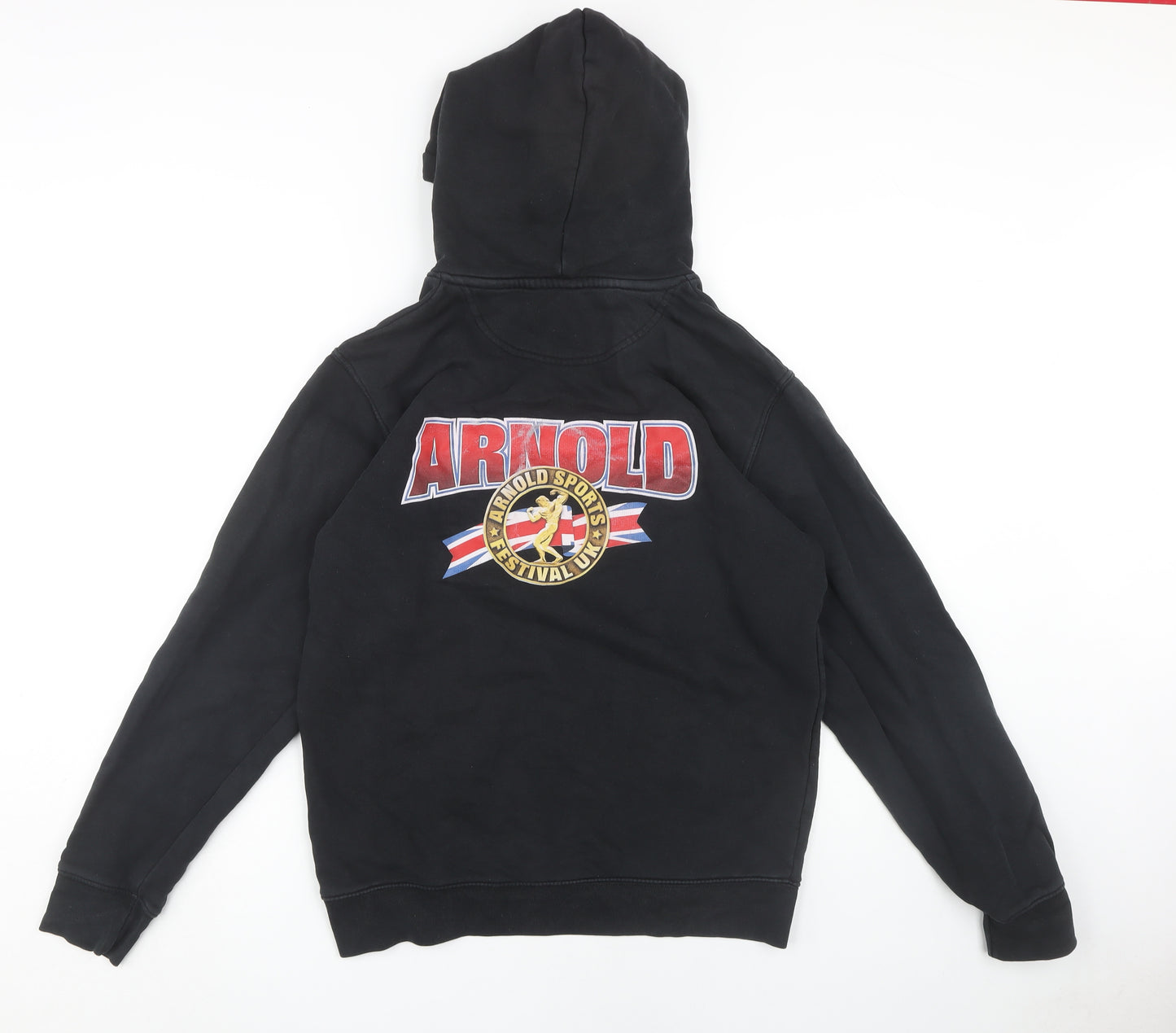 Stanley/Stella Black Hoodie M Unisex Pullover Sport Logo