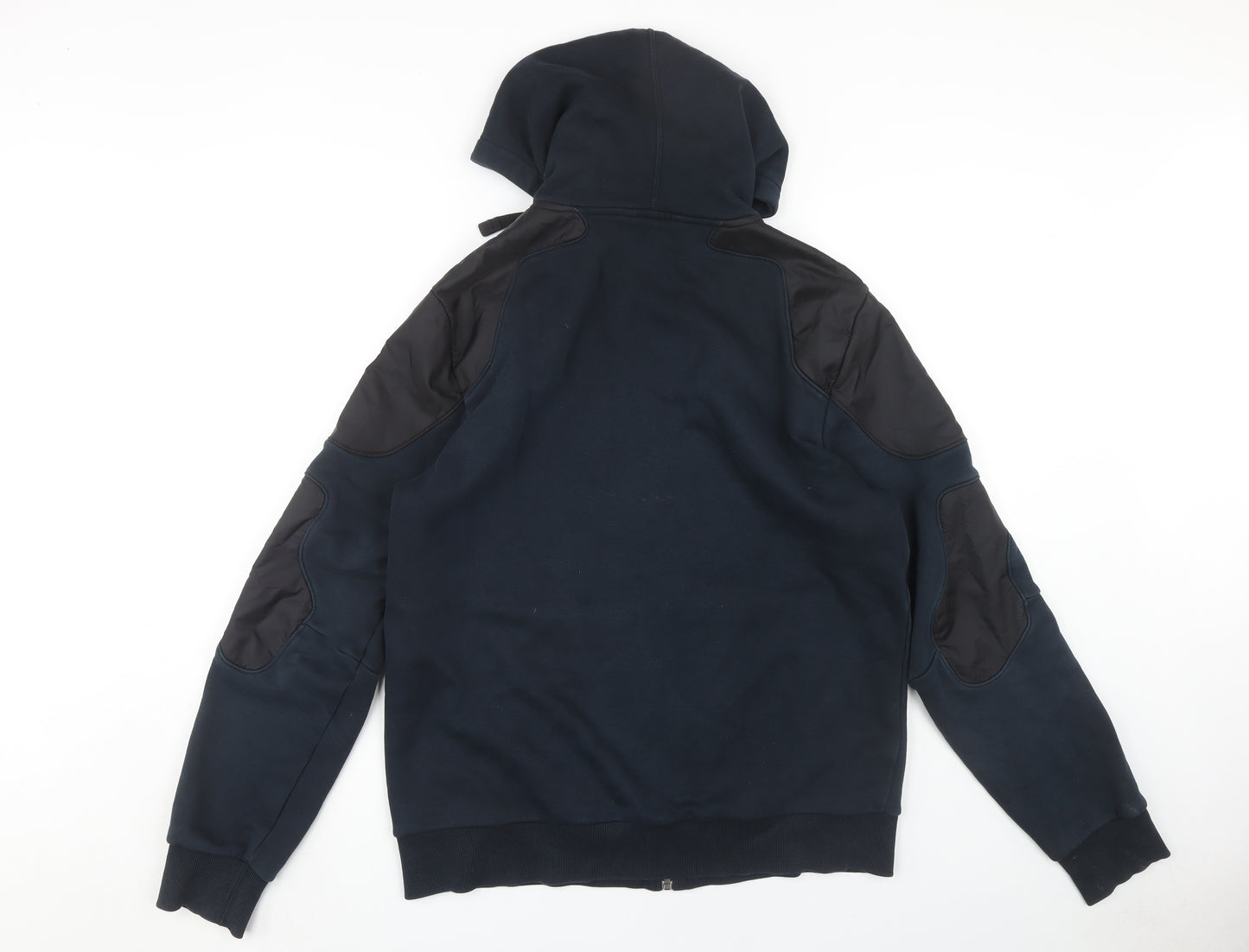 Ducati Men's Black Full Zip Hoodie, Size L