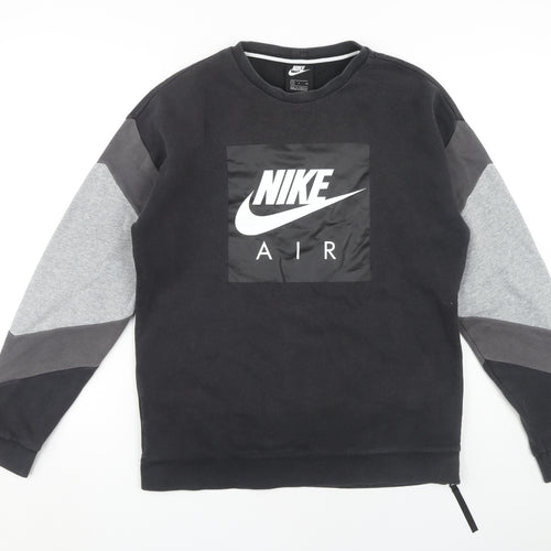 Nike Men's Black Pullover Sweatshirt Size S