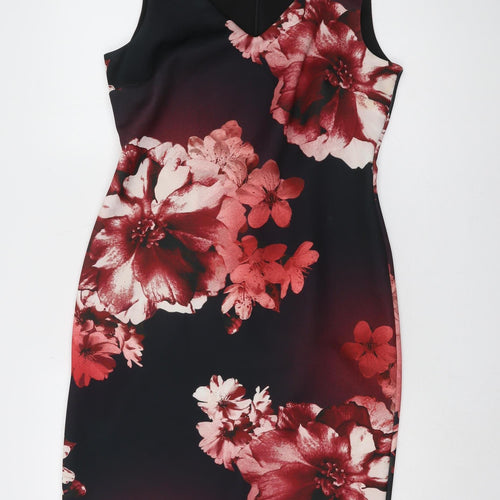 Bonmarché Women's Floral V-Neck Dress, Size 12