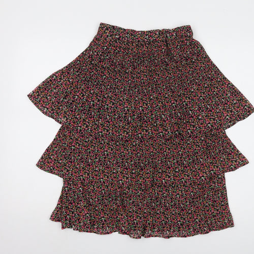 Next Girls Floral Peasant Skirt Multicoloured 11 Years Chiffon