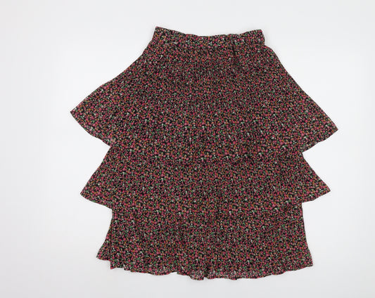 Next Girls Floral Peasant Skirt Multicoloured 11 Years Chiffon