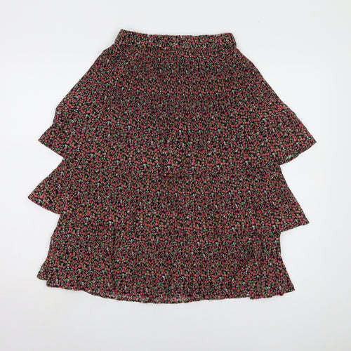 Next Girls Floral Peasant Skirt Multicoloured 11 Years Chiffon