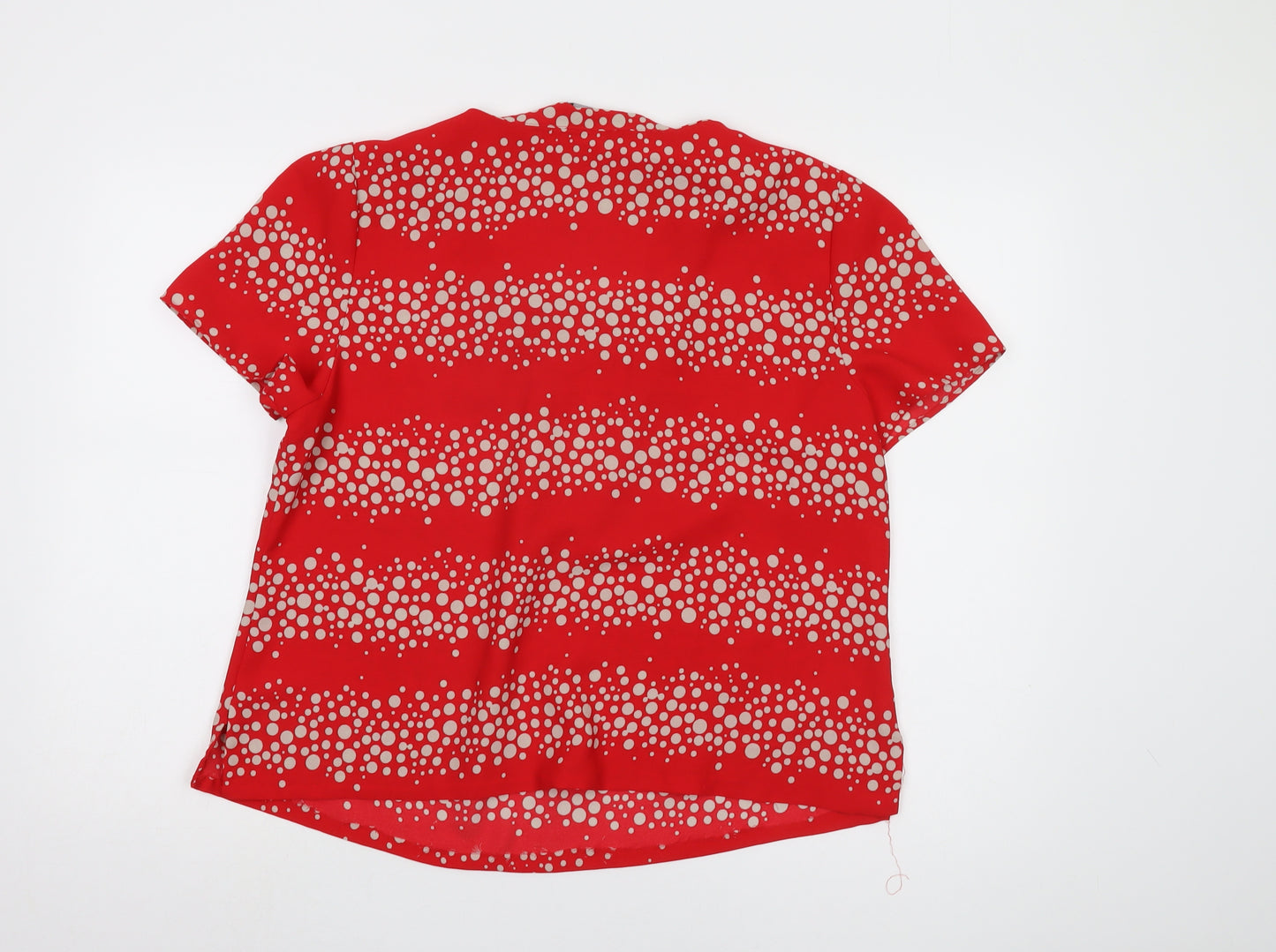 Bonmarché Women's Red Polka Dot Blouse, Size 18
