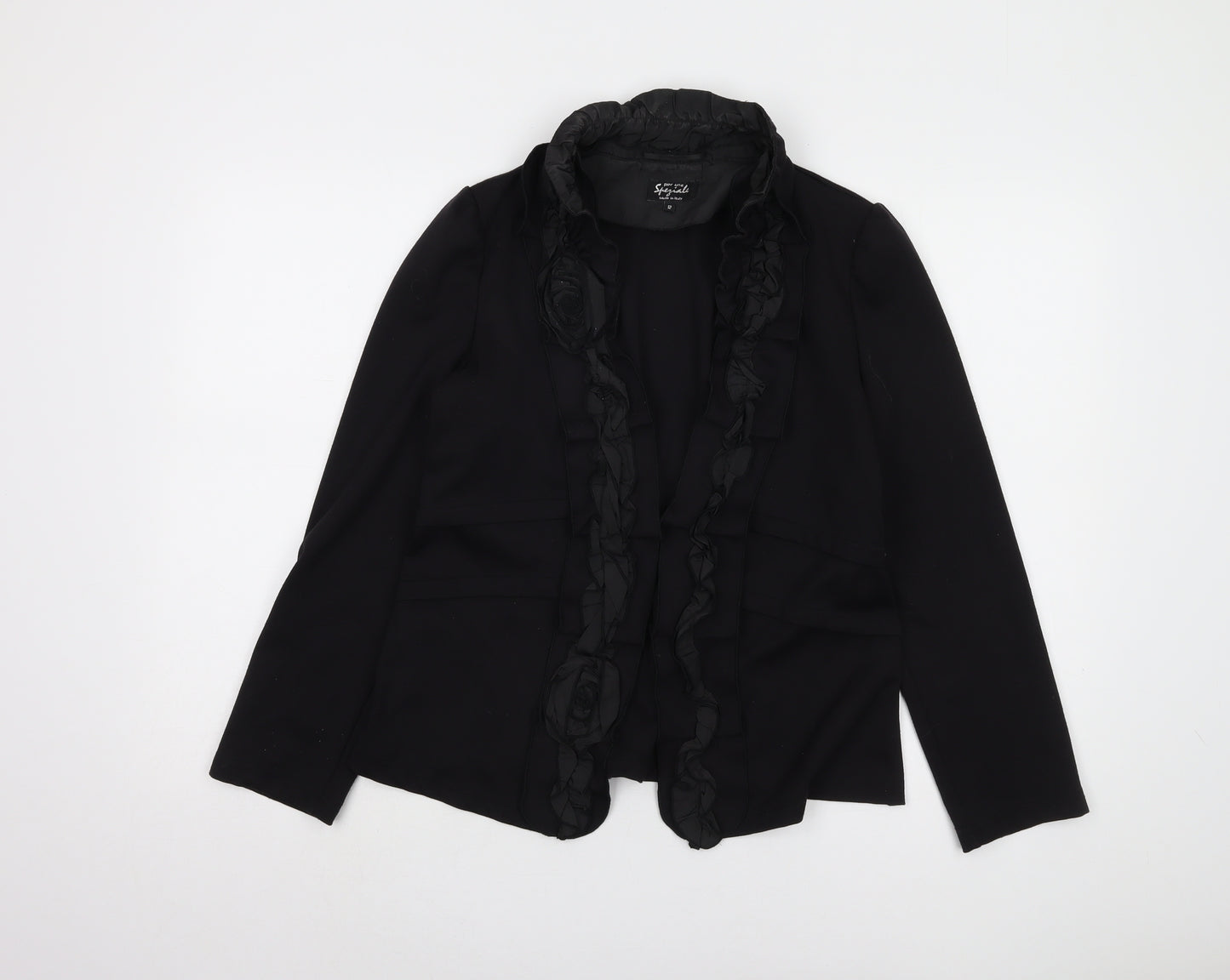 Marks and Spencer Women's Black Long Sleeve Jacket Size 12