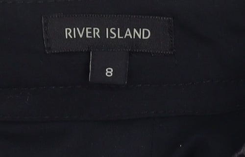 River Island Women's Multicoloured A-Line Skirt Size 8