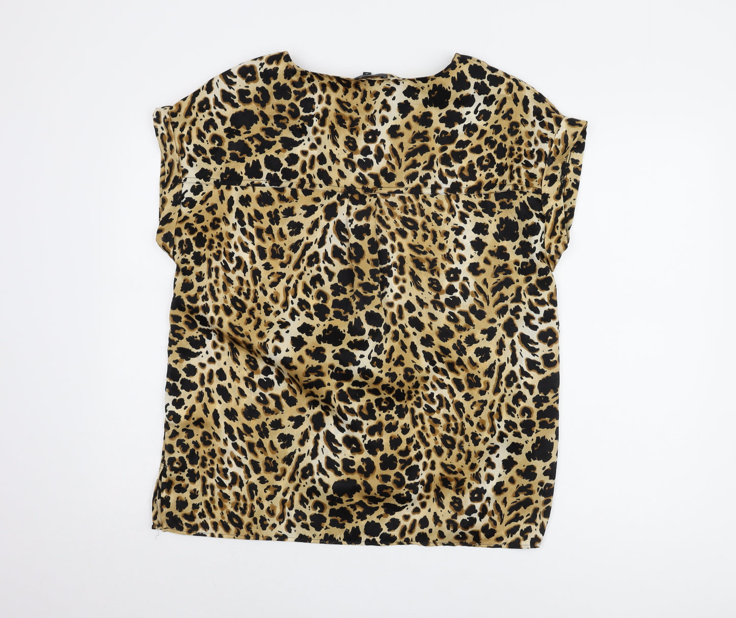 Next Women's Leopard Blouse Multicoloured Size 14