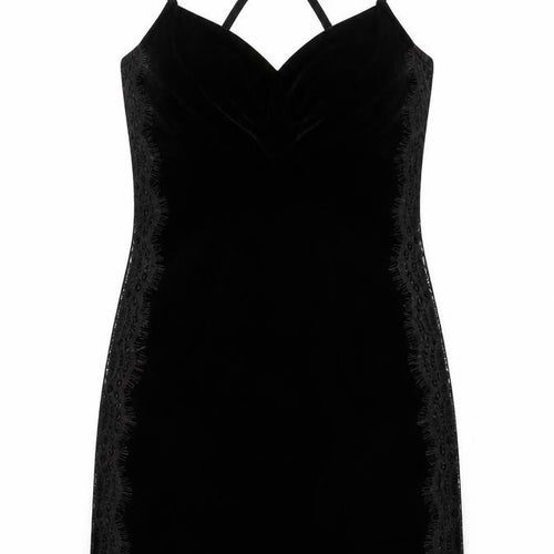 Miss Selfridge Black Petite Sleeveless Dress, Size 6