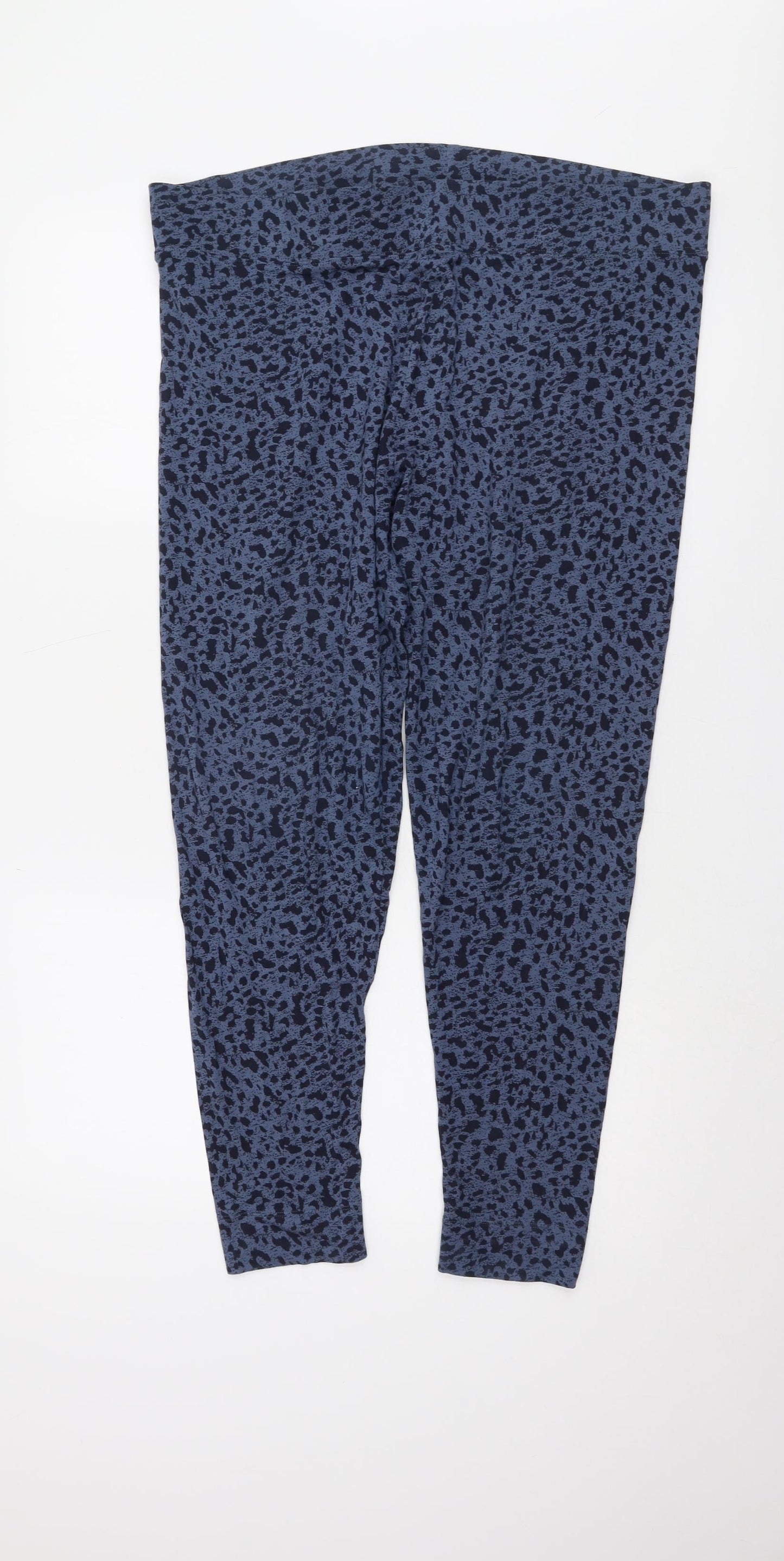 Marks and Spencer Women's Blue Animal Print Leggings