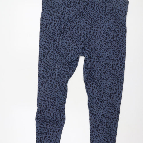 Marks and Spencer Women's Blue Animal Print Leggings
