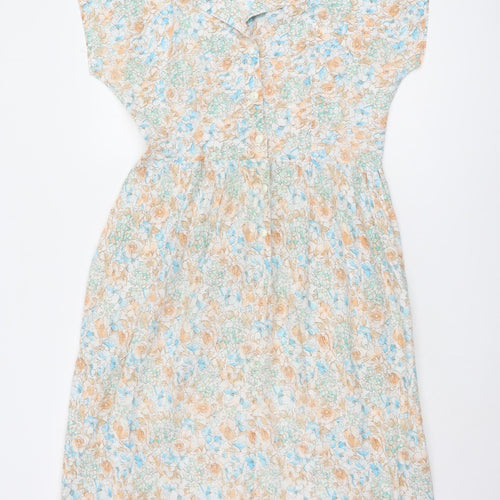 Debenhams Women's Multicoloured Floral Shirt Dress