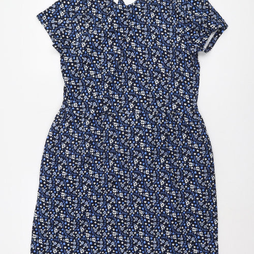 Next Women's Floral Shift Dress, Multicoloured Size 16