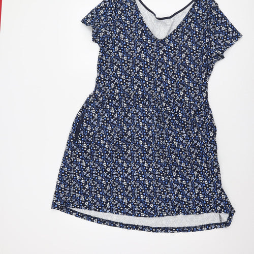Next Women's Floral Shift Dress, Multicoloured Size 16