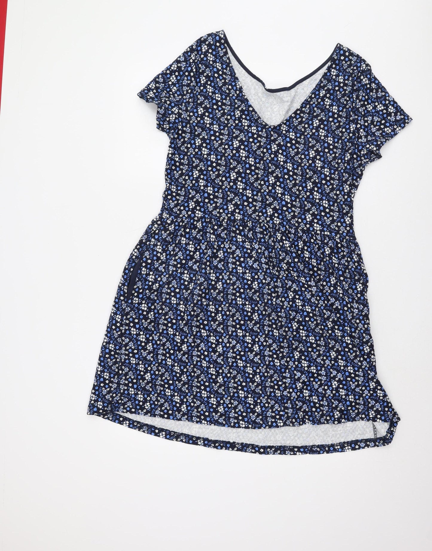 Next Women's Floral Shift Dress, Multicoloured Size 16