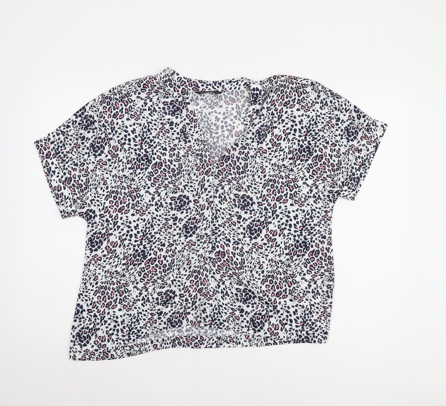 Marks and Spencer Women's Animal Print Blouse Size 12
