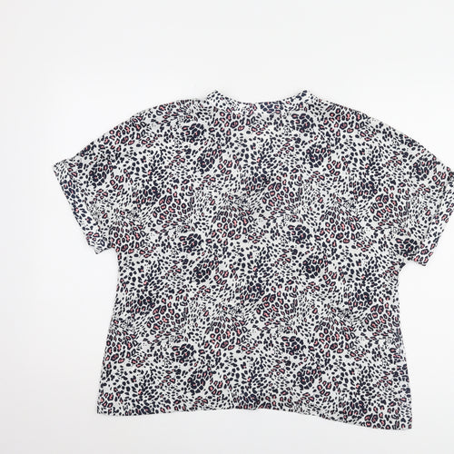 Marks and Spencer Women's Animal Print Blouse Size 12