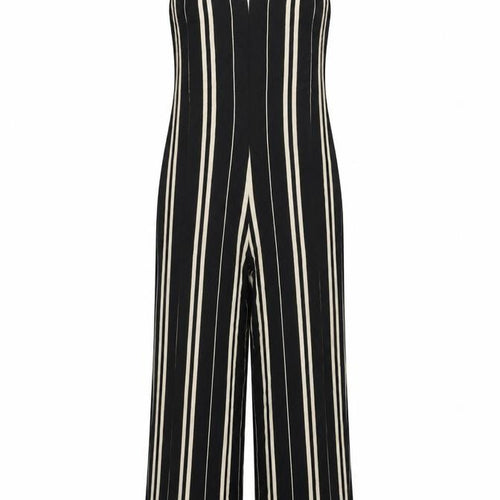 Urban Outfitters Women's Black XS Striped Jumpsuit