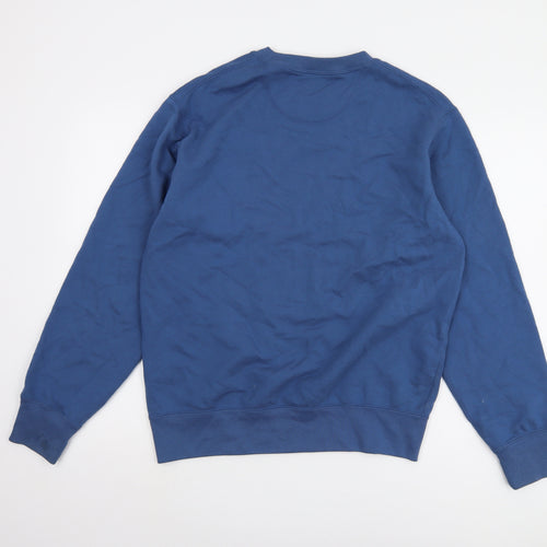 Uniqlo Men's Blue Pullover Sweatshirt M