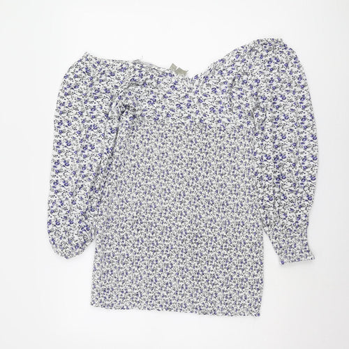 ASOS Women's Multicoloured Floral Dress Size 12