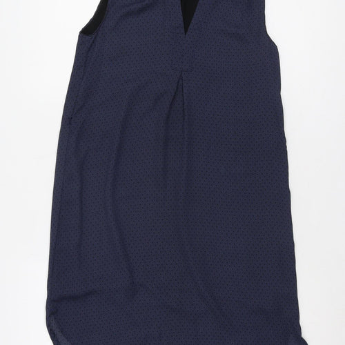 H&M Women's Blue Sleeveless Dress Size 4