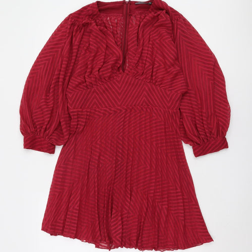 ASOS DESIGN Red Mini Women's Party Dress Size 12