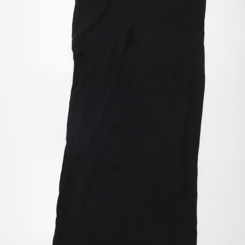 Hush Women's Black Short Sleeve Dress, Size 12