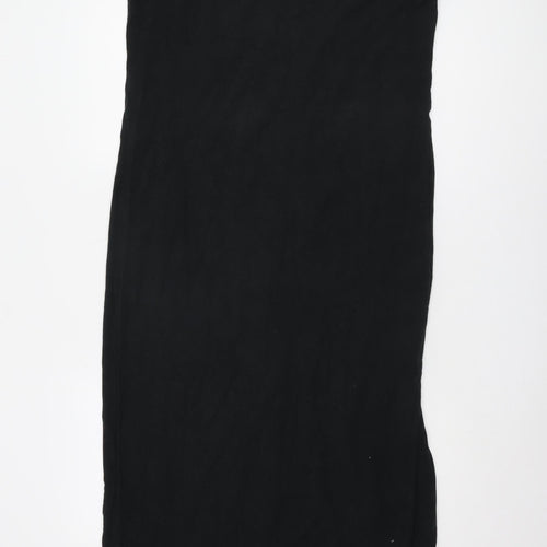 Hush Women's Black Short Sleeve Dress, Size 12