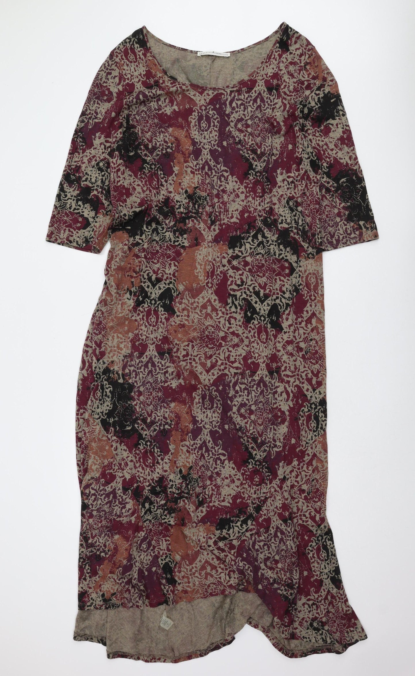 Peruvian Connection Women’s XL Multicoloured Paisley Dress