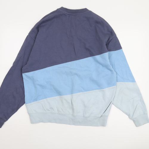 Topman Men's Blue Pullover Sweatshirt M