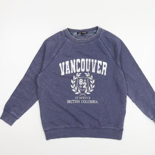 Next Women's Blue XS Pullover Sweatshirt