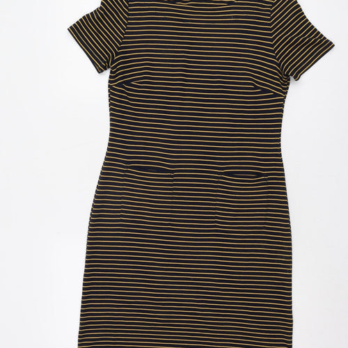 Marks and Spencer Women's Striped Sheath Dress Size 8