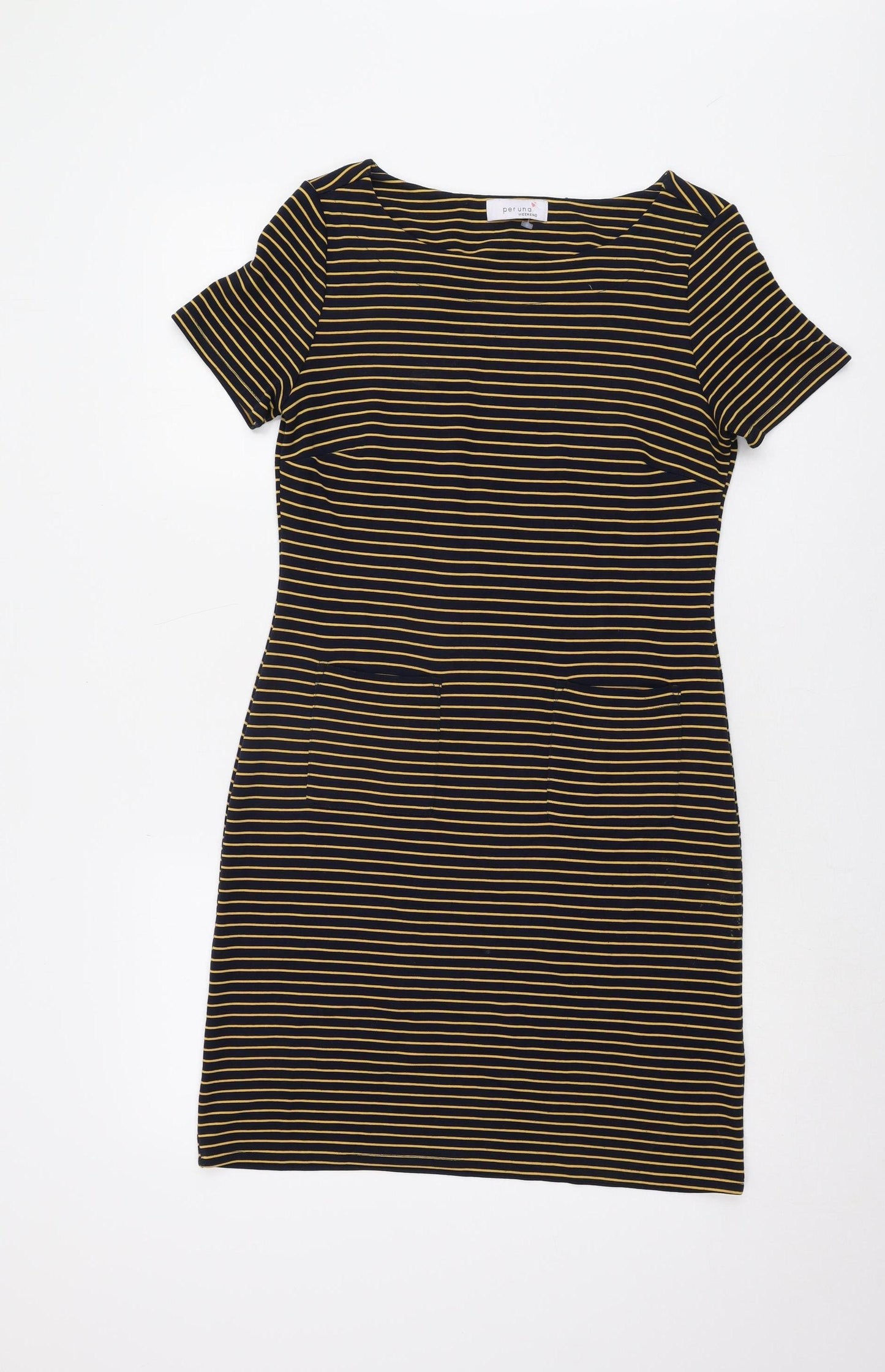 Marks and Spencer Women's Striped Sheath Dress Size 8