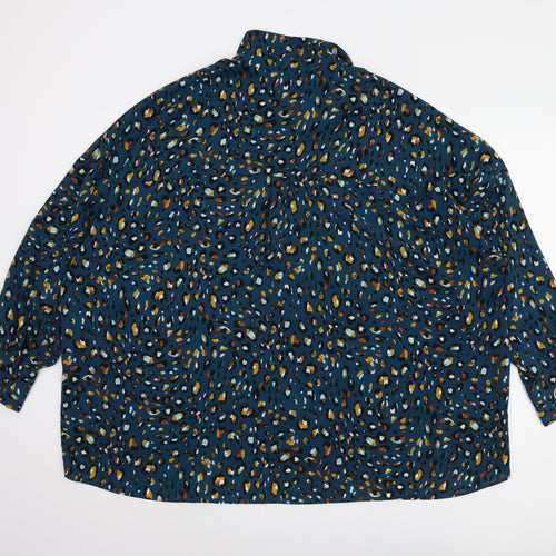 Marks and Spencer Women's Multicoloured Blouse, Size 22