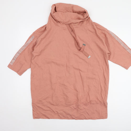 Yours Women's Pink Pullover Hoodie Size 16