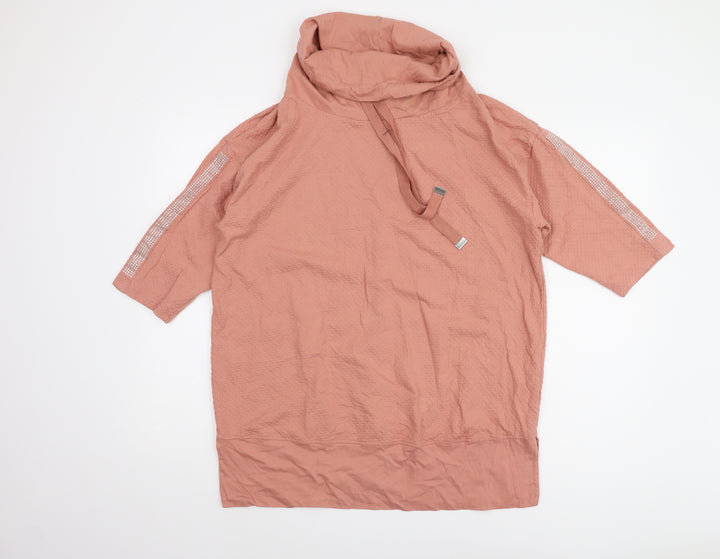 Yours Women's Pink Pullover Hoodie Size 16