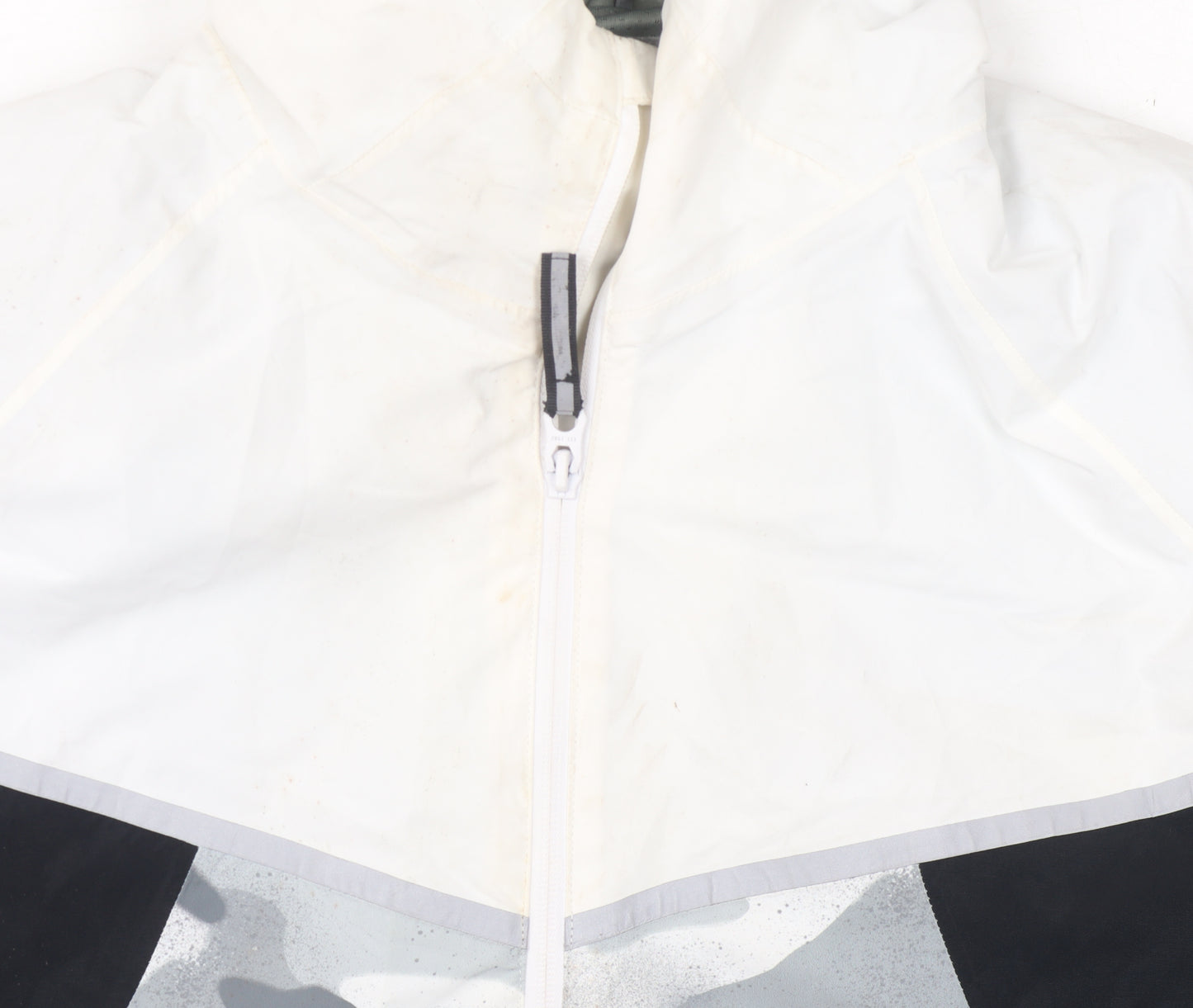 Next Boys Camouflage Rain Coat 16 Years White Grey