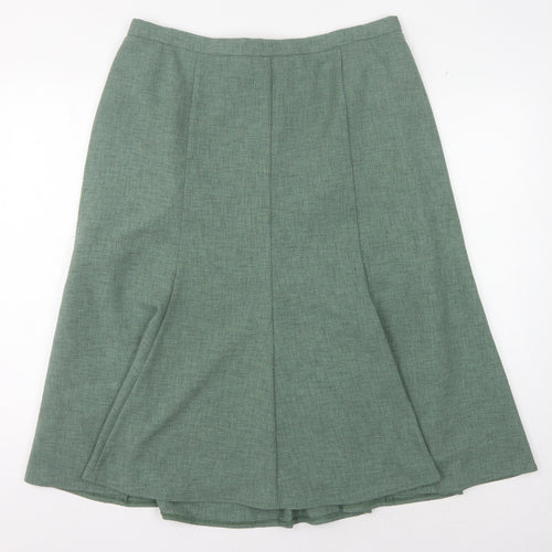 Eastex Women's A-Line Green Skirt Size 18