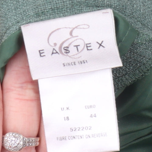 Eastex Women's A-Line Green Skirt Size 18