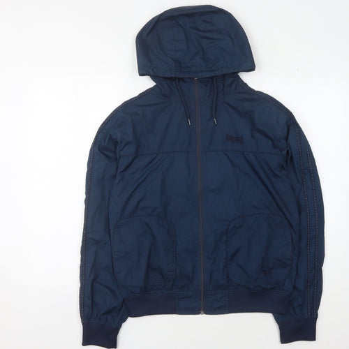 Lonsdale Women's Blue Windbreaker Jacket Size 16