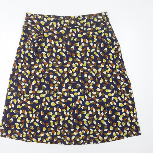 WoolOvers Women's Multicoloured Floral Skirt L