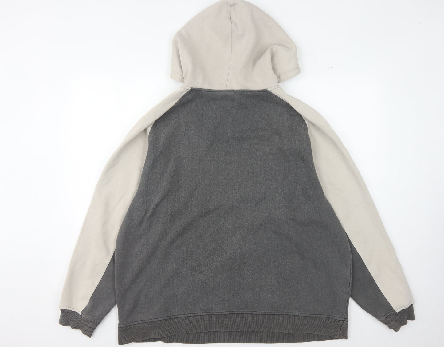 Oakley Men's XL Grey Pullover Hoodie with Drawstring