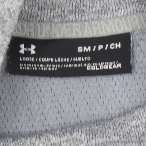 Under Armour Grey Unisex Graphic Sweatshirt, Size S, Insulated