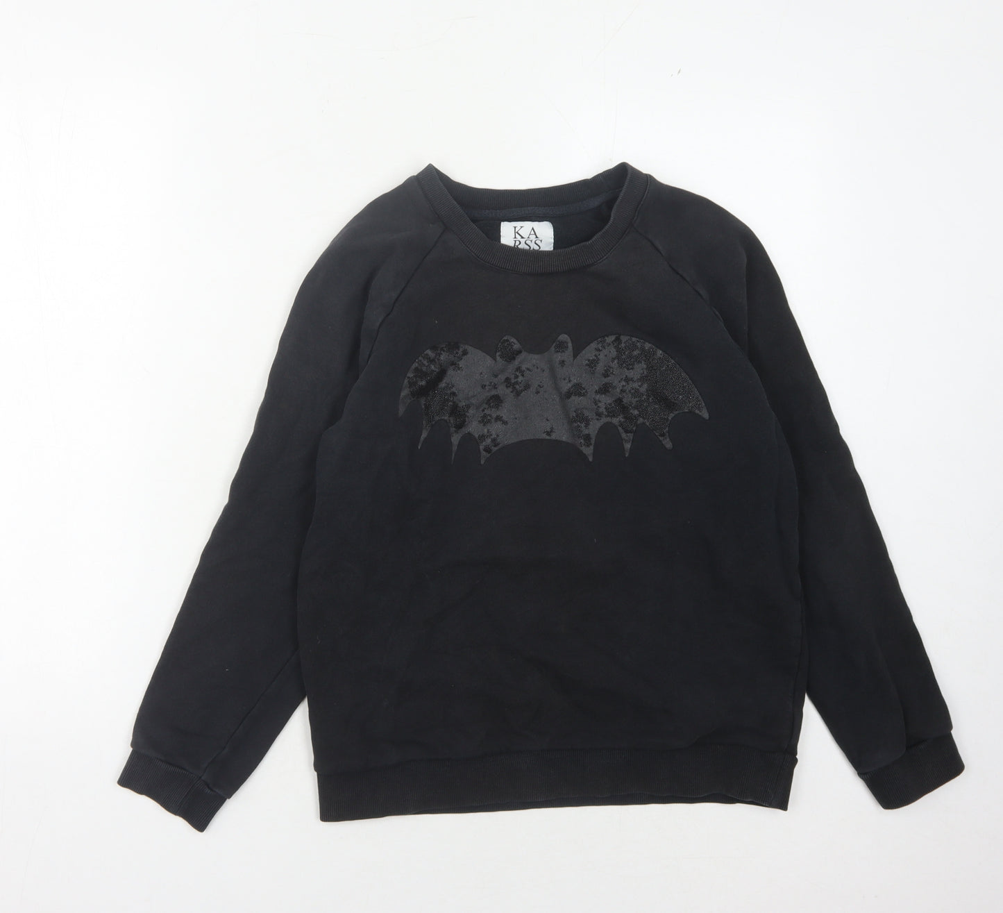 Zoe Karssen Women's Black Pullover Sweatshirt M