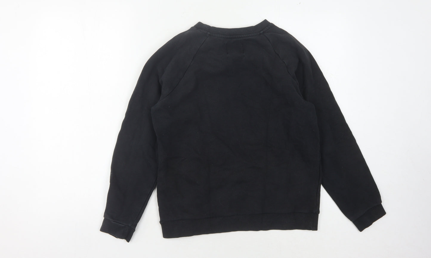 Zoe Karssen Women's Black Pullover Sweatshirt M