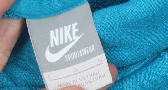 Nike Blue Pullover Hoodie Unisex Size L