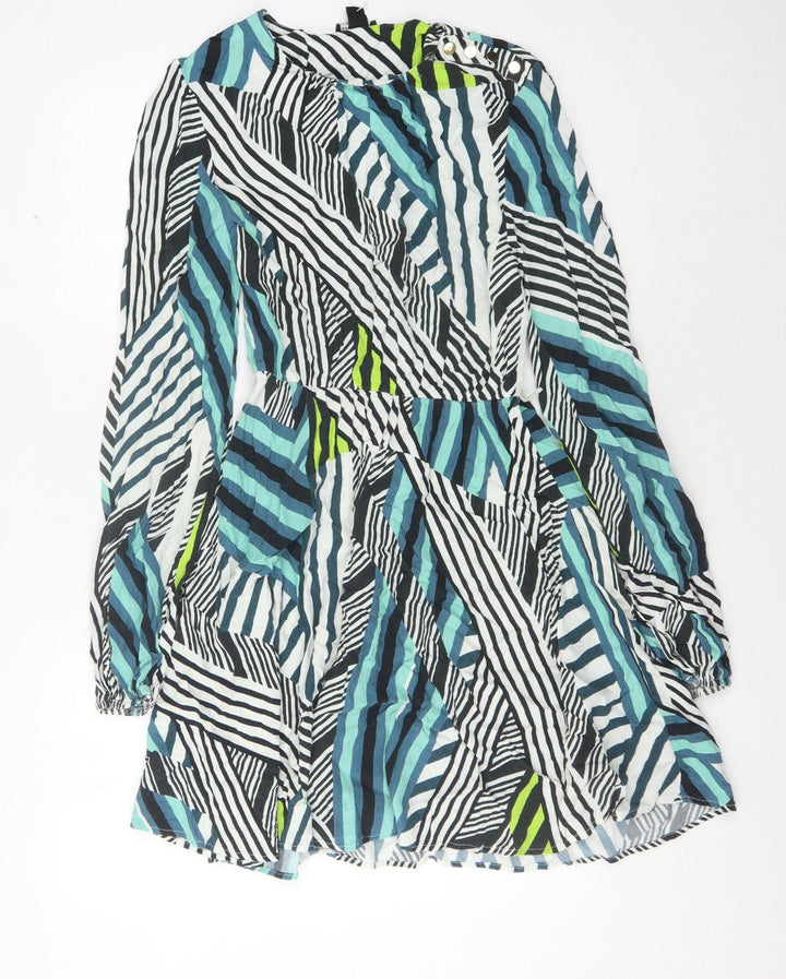 Karen Millen Women's Multicoloured Shift Dress